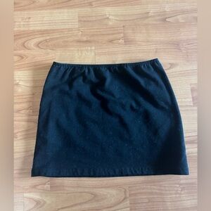 Edikted Black Mini Skirt
